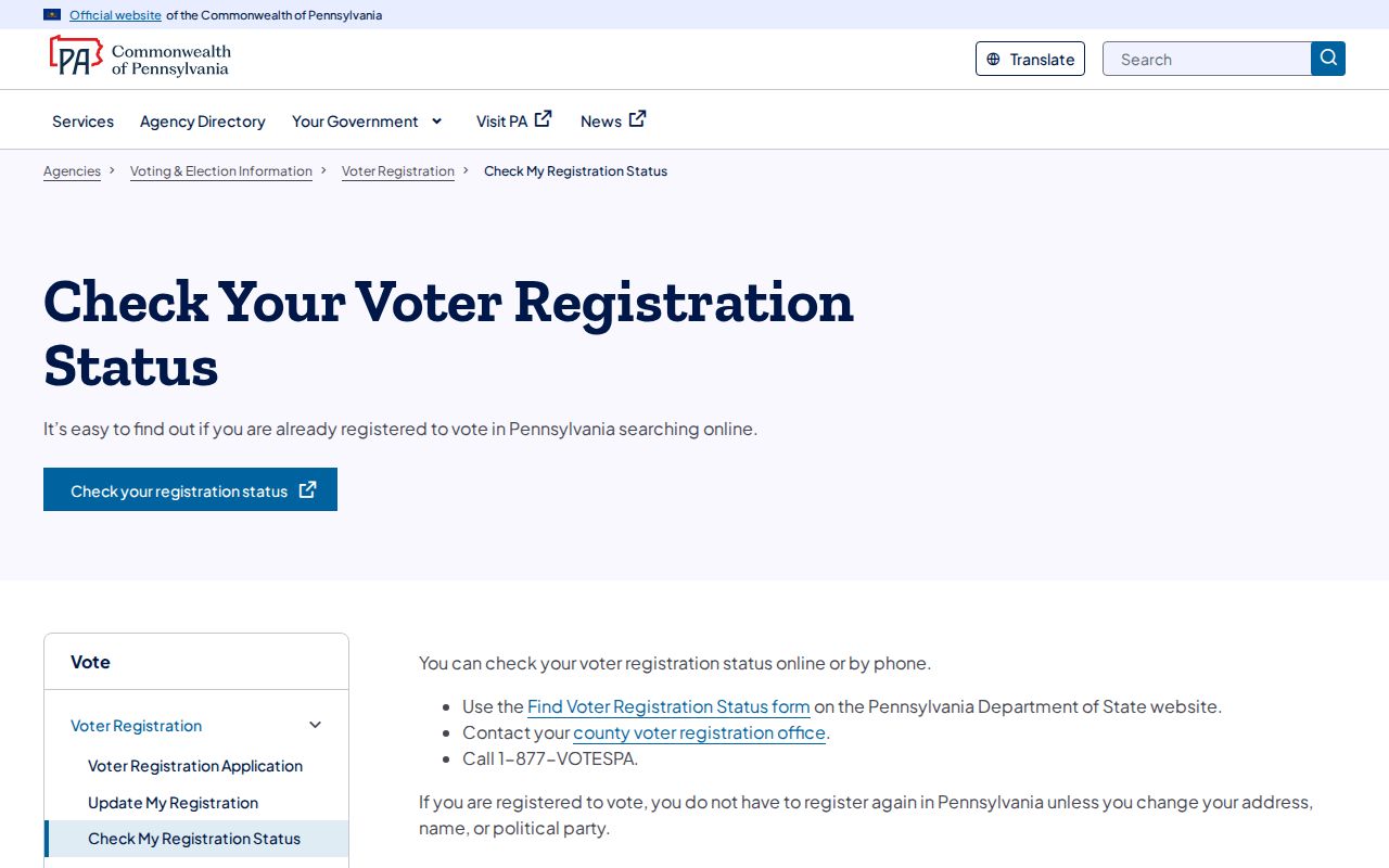 Cheltenham Township residents directory Pennsylvania voter registration status guide